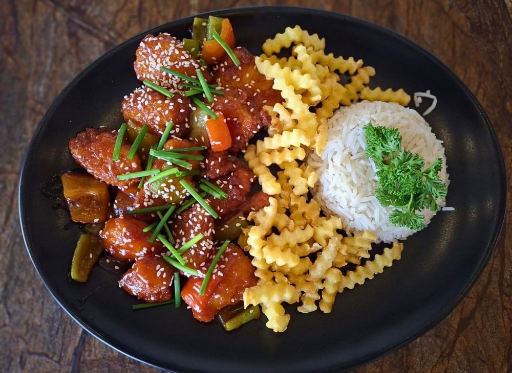 Tatlı Ekşi Soslu Tavuk