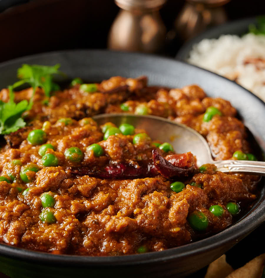 Lamb Matar Qeema